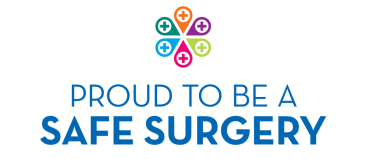 Proud to be a safe surgery logo